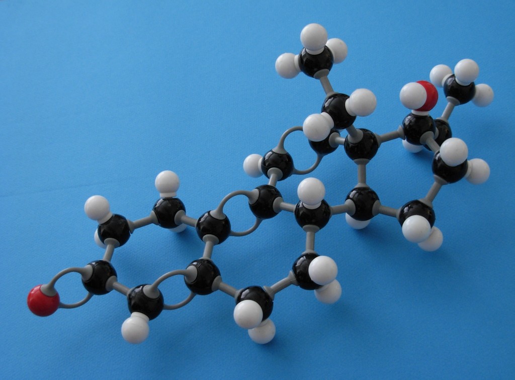 Nandrolone molecule (with the most overlap)